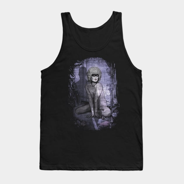 The Human Doll Tank Top by Hellustrations